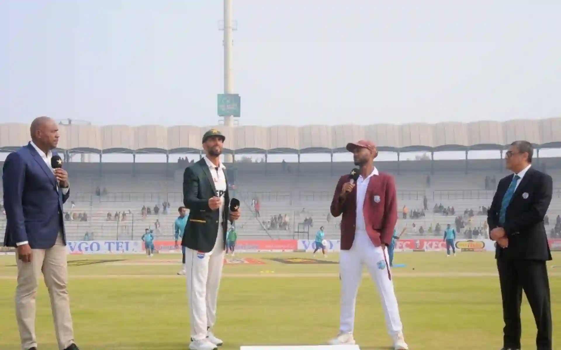 Babar Azam, Rizwan To Bat First As Shan Masood Wins Toss For Pakistan In 1st Test Vs West Indies
